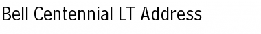 Download BellCentennial LT Address Regular Font Title Preview