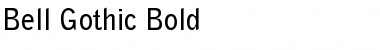Download Bell Gothic Light Bold Font Title Preview