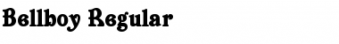 Download Bellboy Regular Font Title Preview