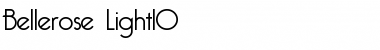 Download Bellerose Light Font Title Preview