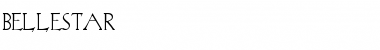 Download BELLESTAR Regular Font Title Preview