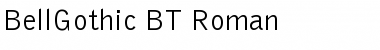 Download BellGothic BT Roman Font