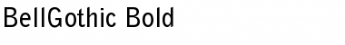 Download BellGothic Bold Font Title Preview