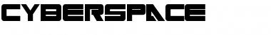 Download Cyberspace Regular Font Title Preview
