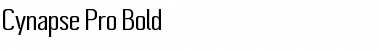 Download Cynapse Pro Bold Font Title Preview