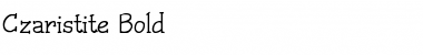 Download Czaristite Bold Font Title Preview