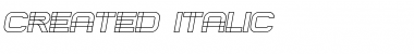Download Created Italic Font Title Preview