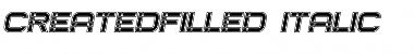 Download Created Filled Italic Font Title Preview