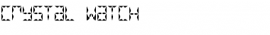Download Crystal Watch Regular Font Title Preview