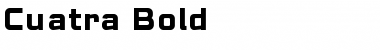 Download Cuatra Bold Font Title Preview