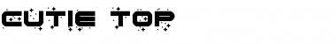 Download Cutie Top Regular Font Title Preview