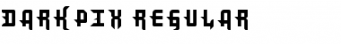 Download DarkPix Regular Font Title Preview