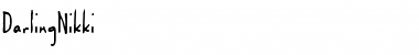 Download Darling Nikki Font Title Preview