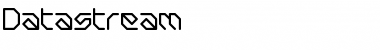 Download Datastream Regular Font Title Preview