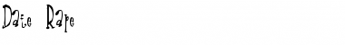 Download Date Rape Regular Font Title Preview