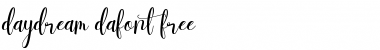 Download Daydream Regular Font Title Preview