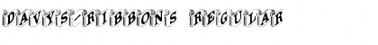 Download Davys-Ribbons Regular Font Title Preview