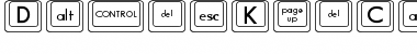 Download DavysKeyCaps Regular Font Title Preview