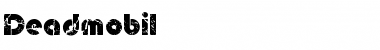 Download Deadmobil Regular Font Title Preview