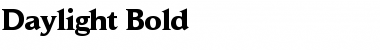 Download Daylight Bold Font Title Preview