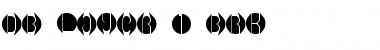 Download DB Layer 1 BRK Normal Font Title Preview
