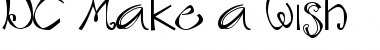 Download DC Make a Wish Regular Font Title Preview