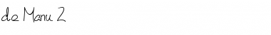 Download de Manu 2 Regular Font Title Preview
