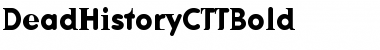 Download DeadHistoryCTTBold Regular Font Title Preview