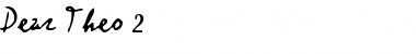 Download Dear Theo 2 paint.. Font Title Preview