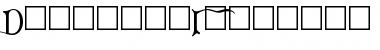 Download DearbornInitials Normal Font Title Preview