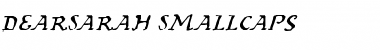 Download Dear Sarah Small Caps Font Title Preview