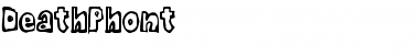 Download DeathPhont Regular Font Title Preview