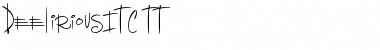 Download DeeliriousITC TT Regular Font Title Preview
