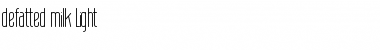 Download defatted milk Light Font Title Preview