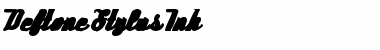 Download Deftone Stylus Ink Regular Font Title Preview