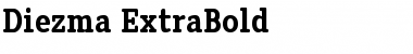 Download Diezma Rd ExtBd Regular Font Title Preview