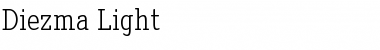 Download Diezma Rd Light Regular Font Title Preview