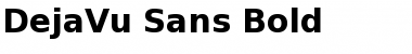 Download DejaVu Sans Bold Font Title Preview