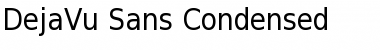 Download DejaVu Sans Condensed Book Font Title Preview