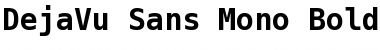 Download DejaVu Sans Mono Bold Font Title Preview