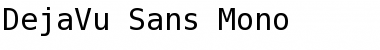 Download DejaVu Sans Mono Book Font Title Preview