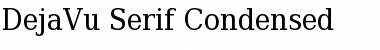 Download DejaVu Serif Condensed Book Font Title Preview