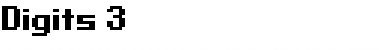 Download Digits Regular Font Title Preview