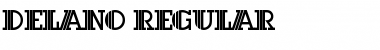 Download Delano Regular Font Title Preview