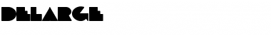 Download DeLarge Extra Black Font Title Preview