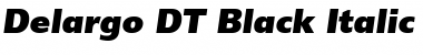 Download DelargoDT Italic Font Title Preview