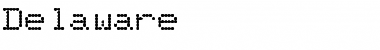 Download Delaware Regular Font Title Preview