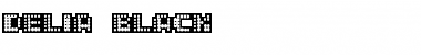 Download delia Black Font Title Preview