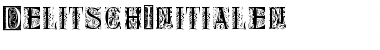 Download DelitschInitialen Regular Font Title Preview