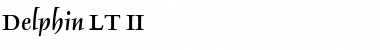 Download Delphin LT I Bold Font Title Preview